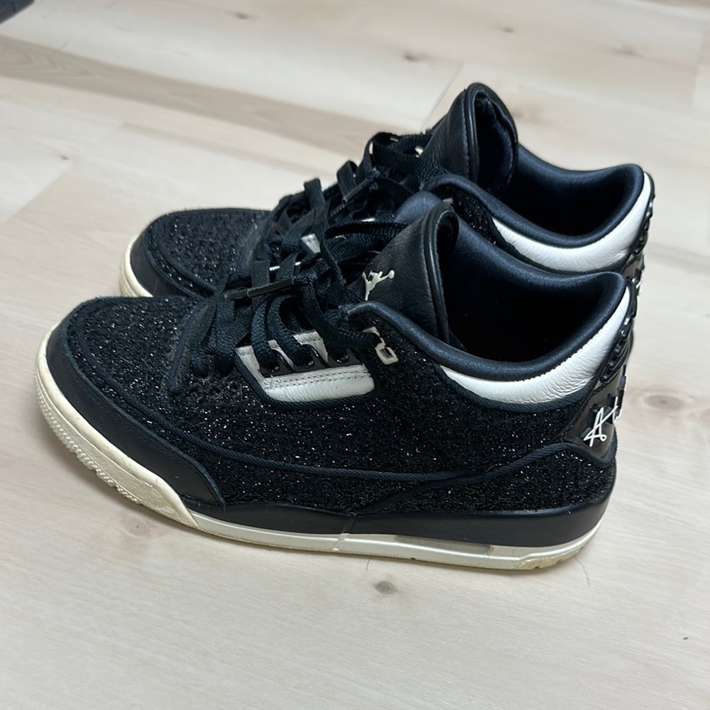 Jordan Black and White Women's Sneakers